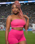 MATCH SALE|QVR Pink Afro Kinky Bulk Human Hair