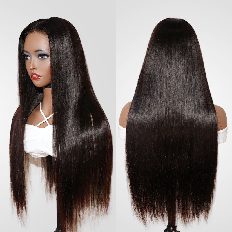 straight hd lace wigs human hair undetectable for natural look