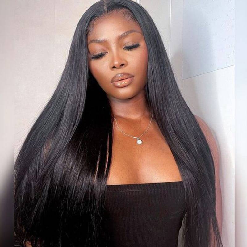 soft hd lace wigs human hair 5x5 wig for everyday wear