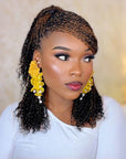 QVR Ombre Afro Kinky Bulk Braids Hair Extensions for Passion Twists & Locs