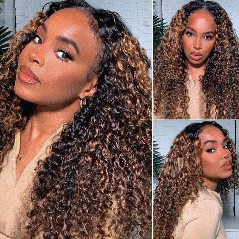 beginner-friendly glueless lace wigs with soft curly texture
