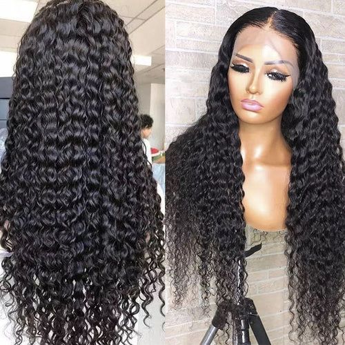 hd lace wigs human hair 13x4 lace frontal water wave wig for a flawless look