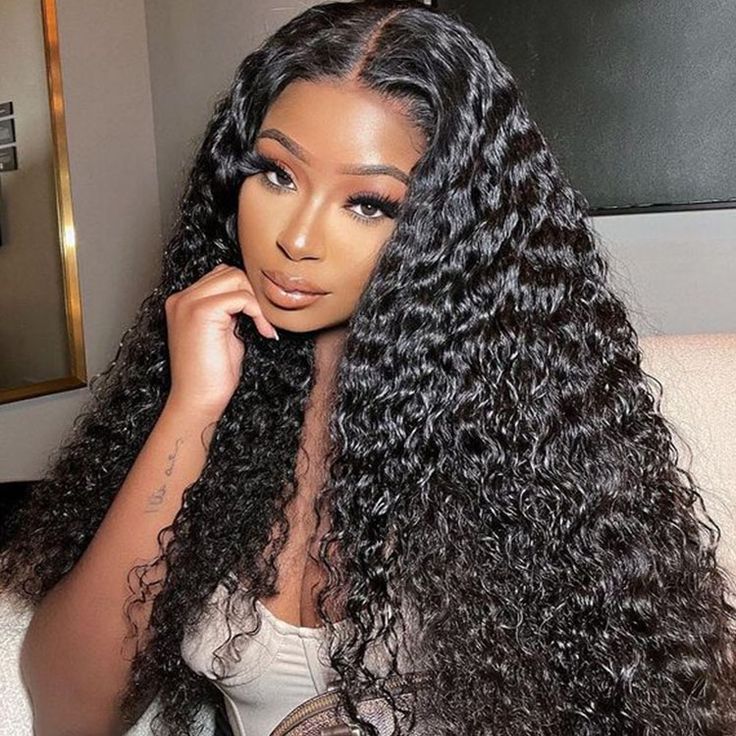 effortless deep wave glueless wear and go wig for easy styling