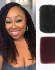 1b and 99j two colors afro kinky bulk human hair for braiding dreadlocks