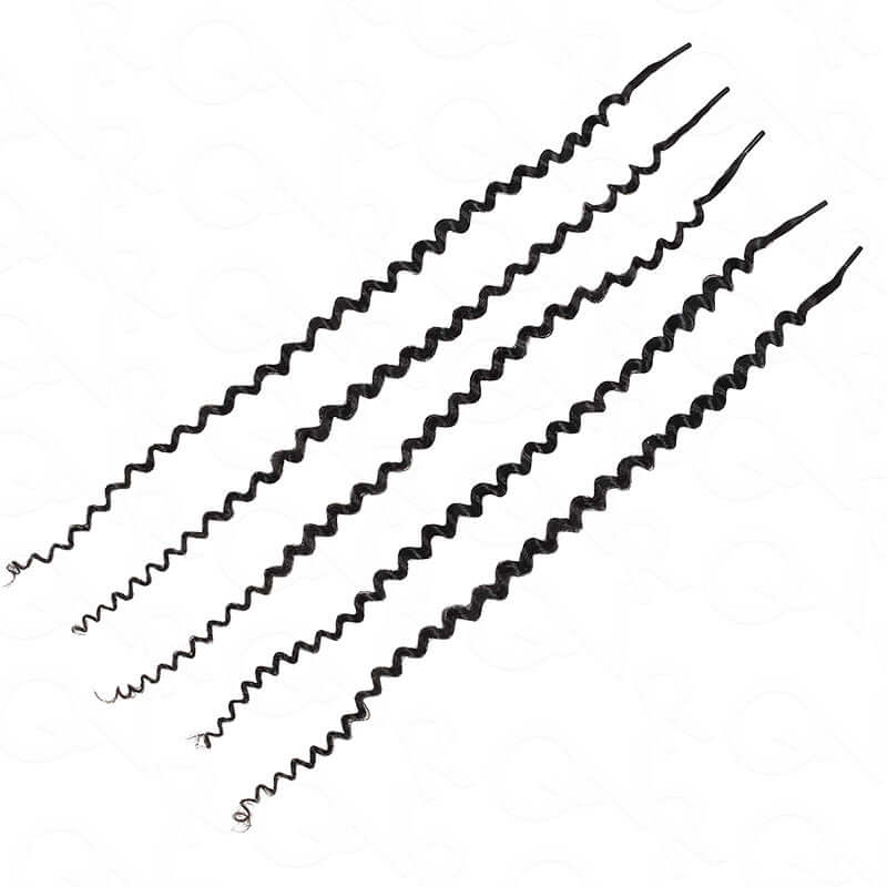 voluminous i tip hair extensions for textured hair styles