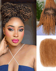 vibrant afro kinky bulk human hair for black women