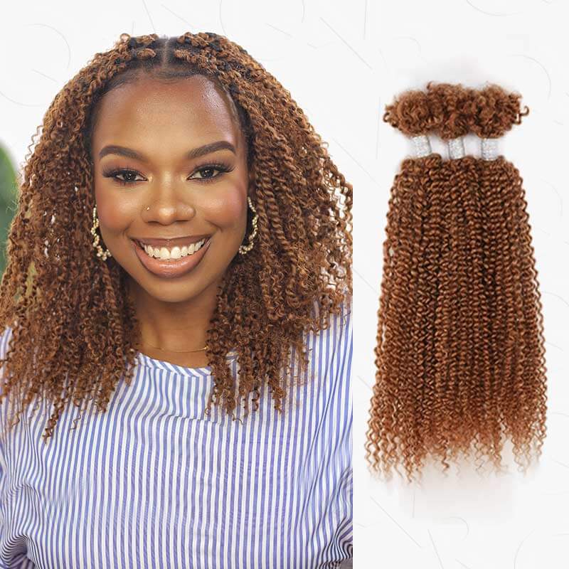 auburn brown passion twist braiding hair extensions