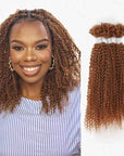 auburn brown passion twist braiding hair extensions