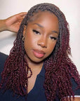 ombre afro kinky v bulk for kinky twist crochet braiding