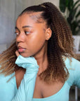 machine made ombre crochet hair for easy protective styling