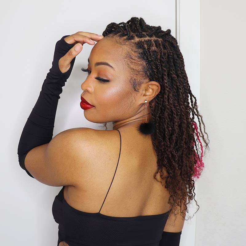 sylish afro bulk human hair for stunning look