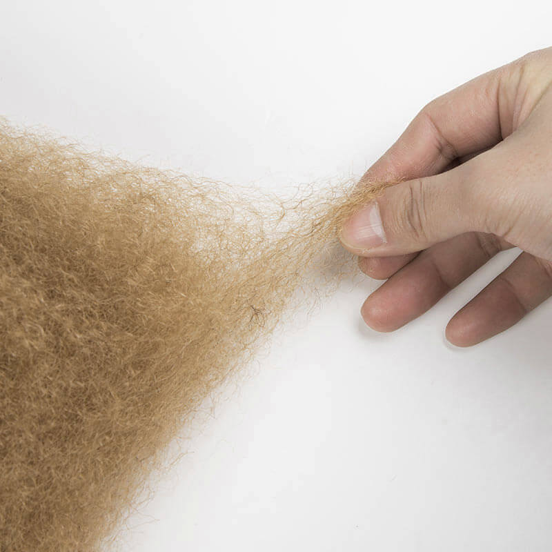 afro kinky bulk hair for brading light brown color
