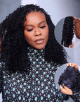 QVR Miracle Knots X Half Wig Hack Seamless Miracle Braids Human Hair Crochet Weave Hair Extension
