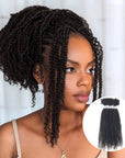 black afro kinky twist human hair 