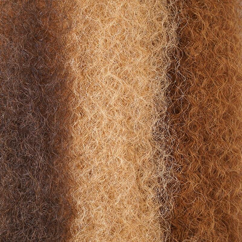 textured afro kinky bulk human hair for protective styles