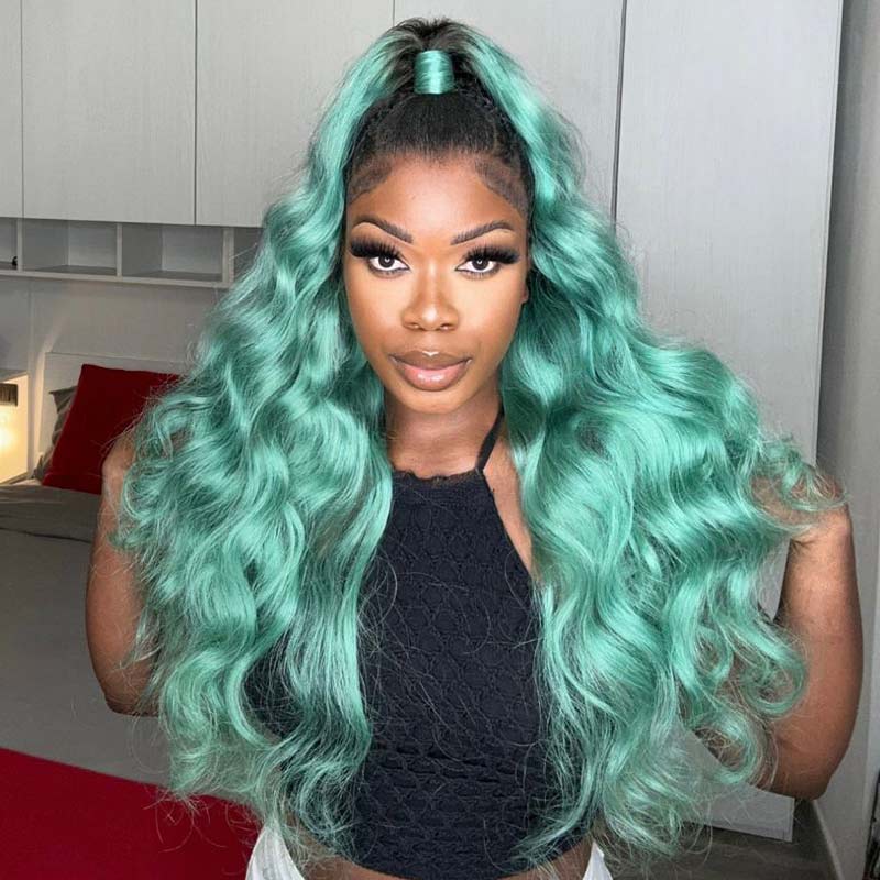 tt1b/tuqiv body wave virgin human hair bundles with 4x4 lace closure virgin hair