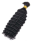 soft 100% human hair braiding bulk hair