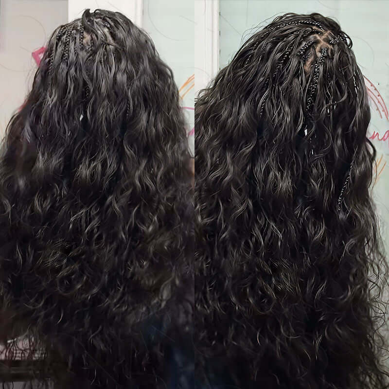 voluminous body wave bulk human hair extensions