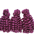 3 pack bouncy curl bulk braiding hair