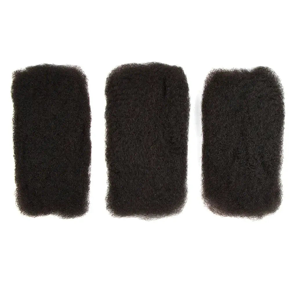 3 pack natural black afro kinky bulk hair