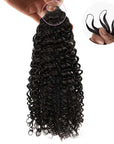 invisible crochet hair extensionss feather crochet curly hair