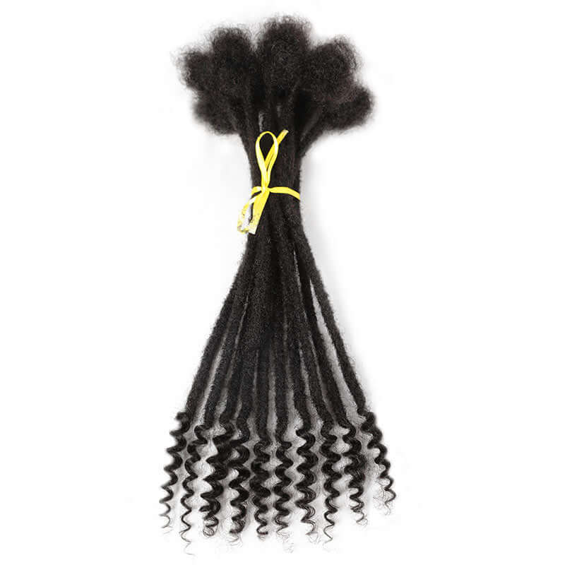 curly ends human hair dreadlock extensions