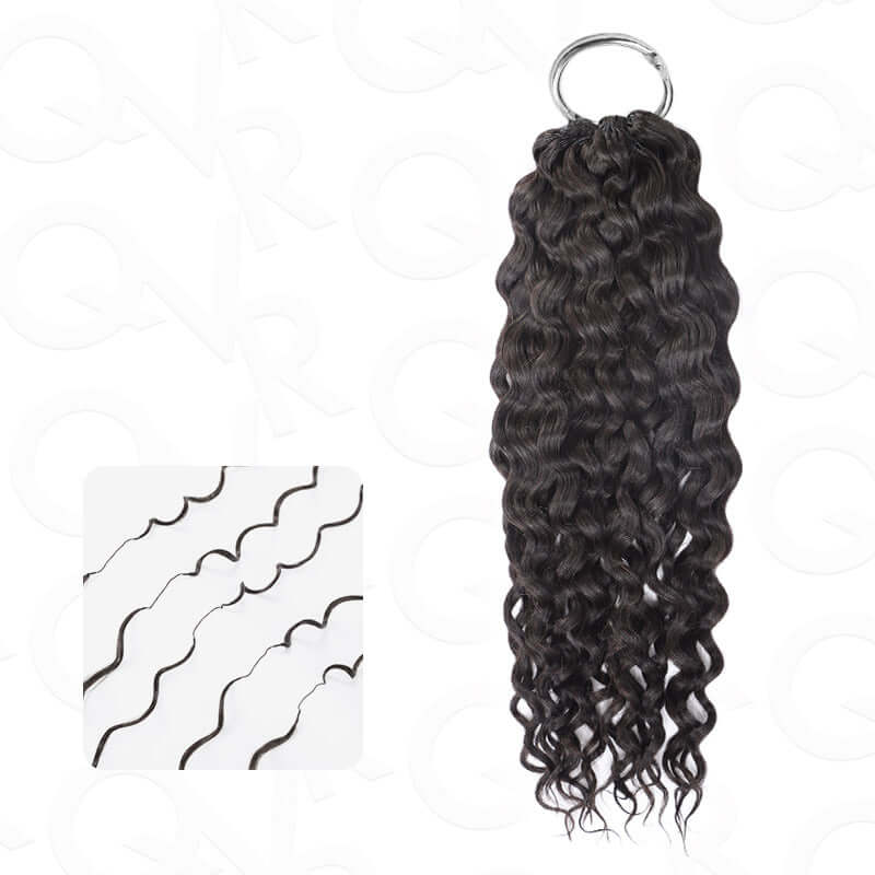 machine made human hair crochet hair for easy install