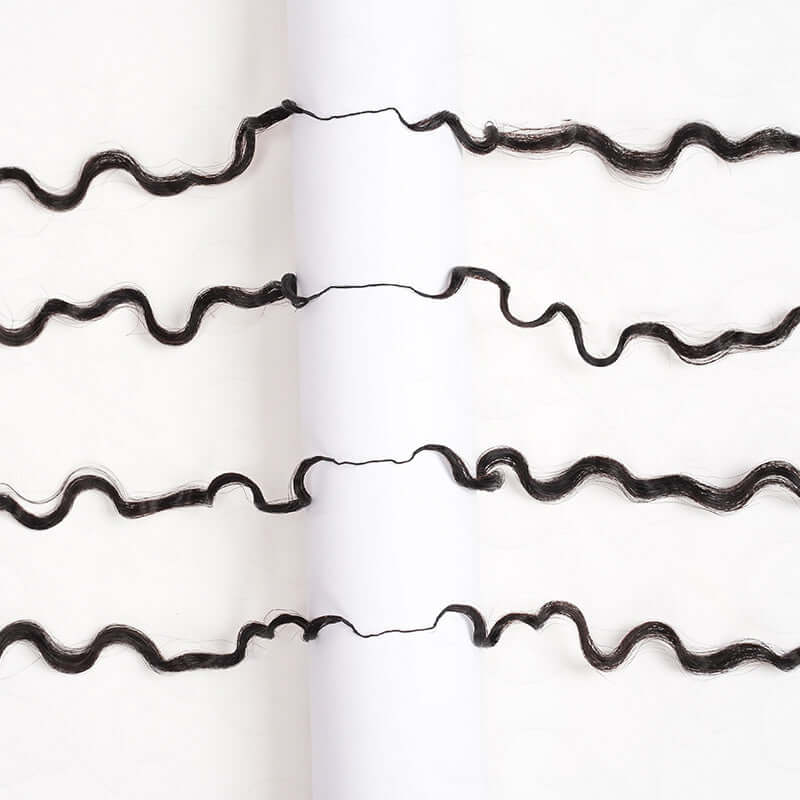 feather light human hair crochet hair for afro-textured hair