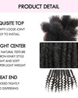 afro kinky dreadlock extensions details