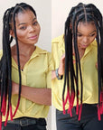 realistic look of human hair dreadlocks