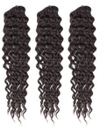 3 pack wavy crochet braid hair extensions