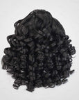 bouncy curl natural black drawstring ponytail extensions
