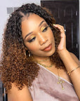 T1B/30-small kinky curly-18''-5 packs crochet hair