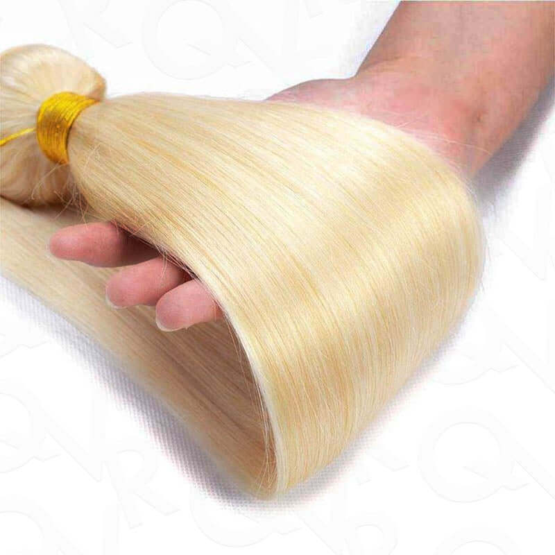 natural black and blonde sew in extensions