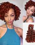 reddish brown bulk braiding hair for braids