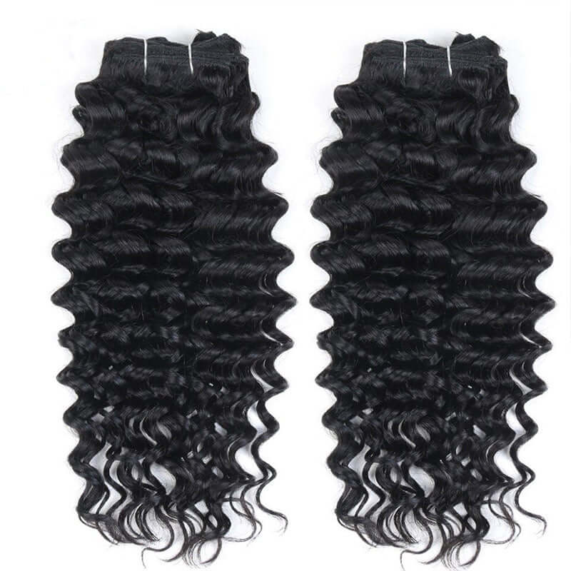 2 pack brazilian remy hair clip in hair extensions