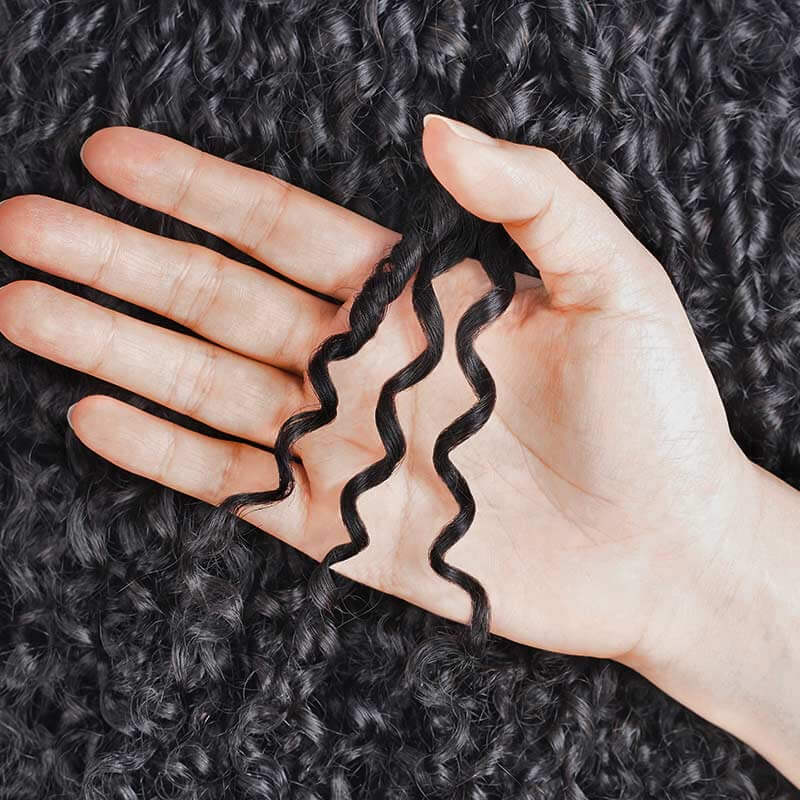 QVR 9PCS human hair clip ins for thick hair