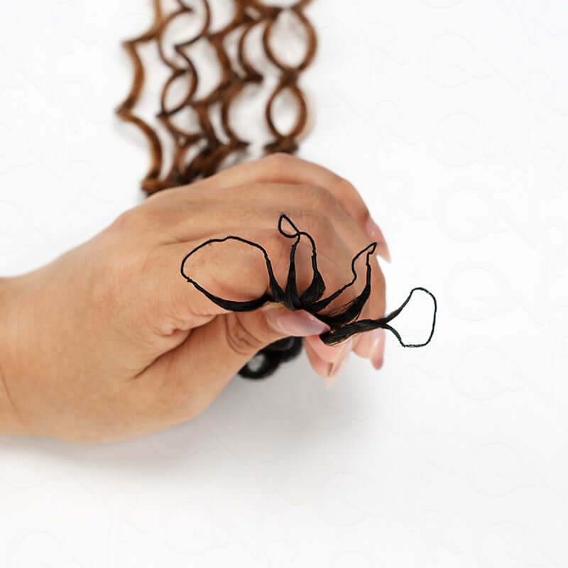 Healthy End Machine Made T1B/30 Water Wave Crochet Braids