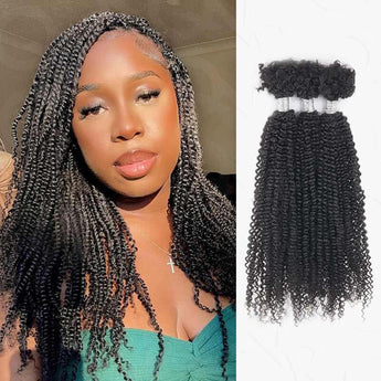 natural black passion twist hair extensions