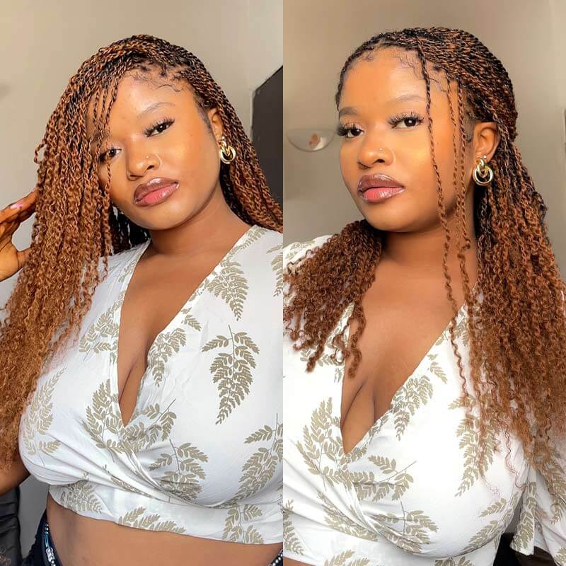 kinky braiding hair human hair natural look