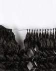 black crochet human hair extensions