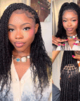 QVR Best Quality Kinky Twist Style 4 Packs Afro kinky Bulk Braiding Human Hair
