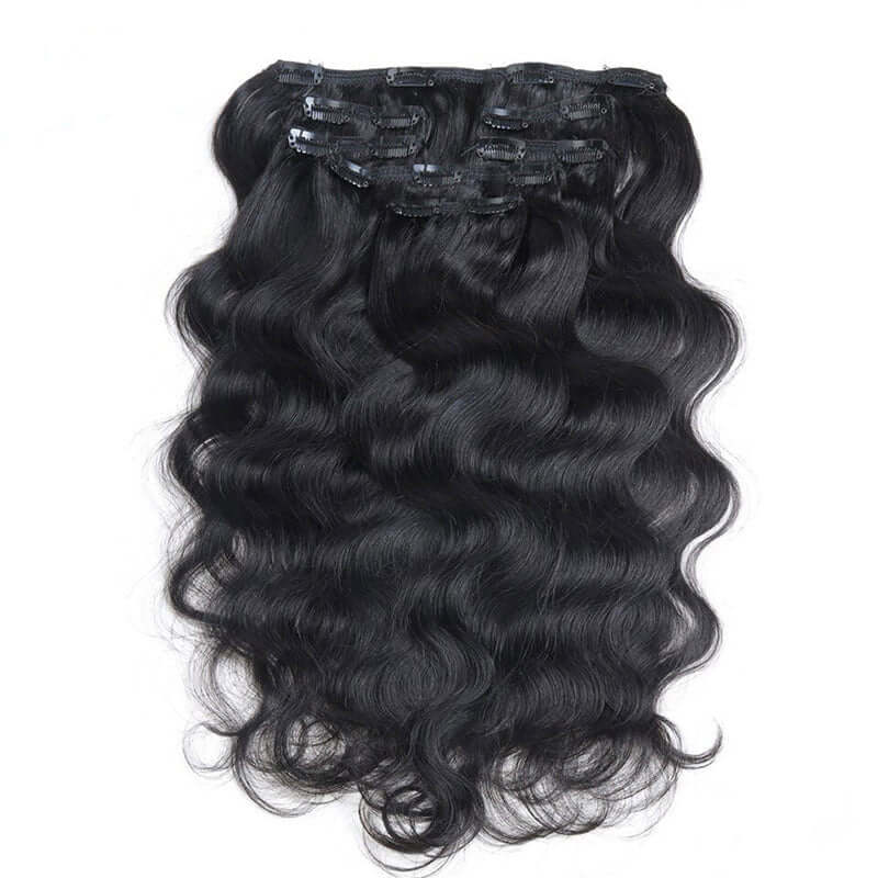 black clip in hair extensions