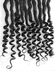 qvr human hair locs curly ends