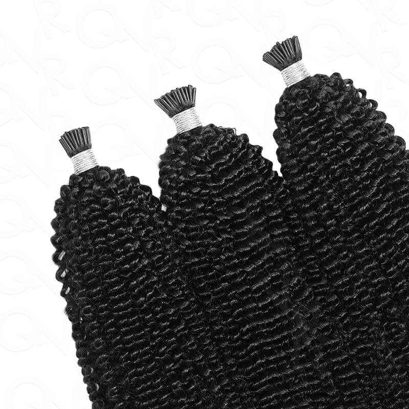 natural black kinky curly human hair extensions for black women