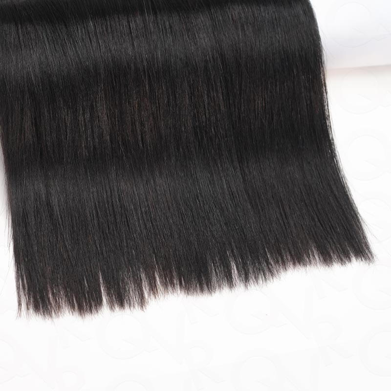 smooth silk straight i tip hair extensions protective style