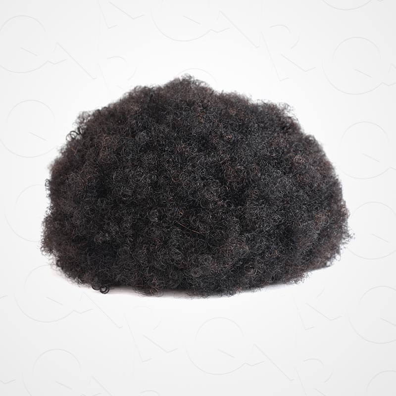 drawstring afro puff human hair ponytail extensions 1b color