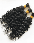 qvr boho water wave bulk hair for braiding