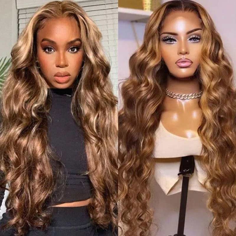 virgin human hair wigs for black women with body wave