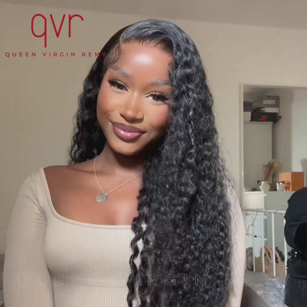 long human hair wigs, pre-plucked and ready to wear